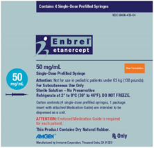 Enbrel Packaging Label