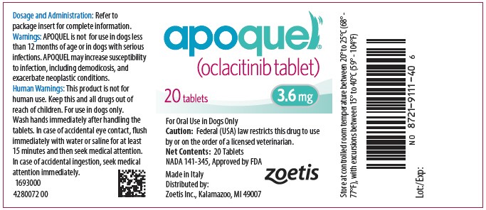 for Apoquel (oclacitinib 