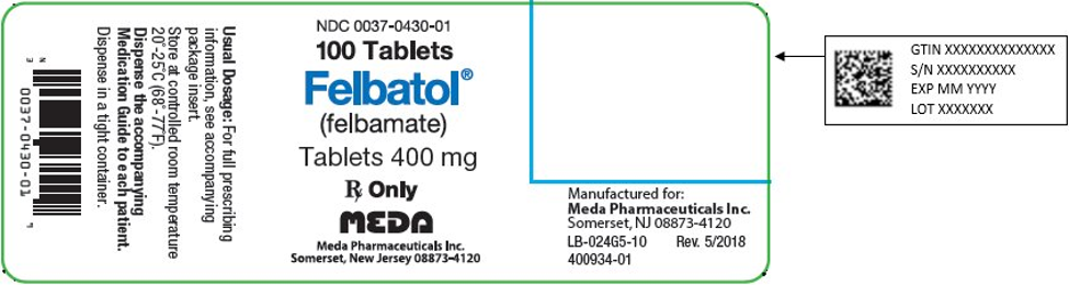 felbatol manufacturing label