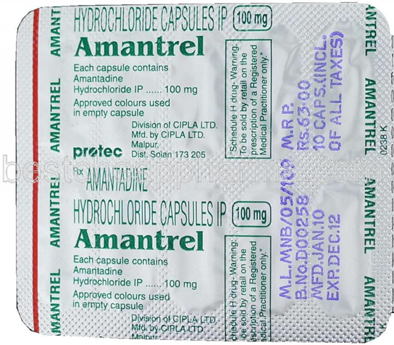 Amantrel Blister Pack