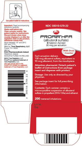 Proair HFA Packaging